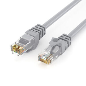 15m CAT 6 Patch Cord sieciowy Ethernet DSL LAN - SZARY