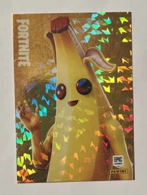 Peely 🔥 2019 Panini Fortnite ITALY Crystal Shard #233 Epic Outfit SSP RARE 👀 - Image 1 of 4