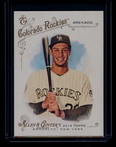 NOLAN ARENADO ⚾ 2014 Topps Allen & Ginter's #314 Colorado Rockies - Bild 1 von 2
