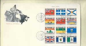 CANADA DAY 1979 SC 821-832a MNH & 13 UFFICIALE FDC'S SPEDIZIONE GRATUITA USA - Foto 1 di 4