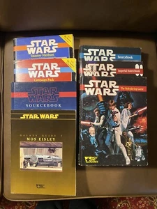 STAR WARS Roleplaying Game 8-book lot - West End Games - Picture 1 of 15