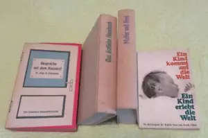 Vintage Lot GERMAN BOOKS Bucher Deutsch Family Baby Health Care Arzt Haus Frau - Picture 1 of 8