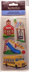 RECOLLECTIONS: School Days 3D Stickers (NEW)