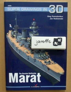 The Russian Battleship MARAT - Super Drawings in 3D - Kagero - Picture 1 of 6
