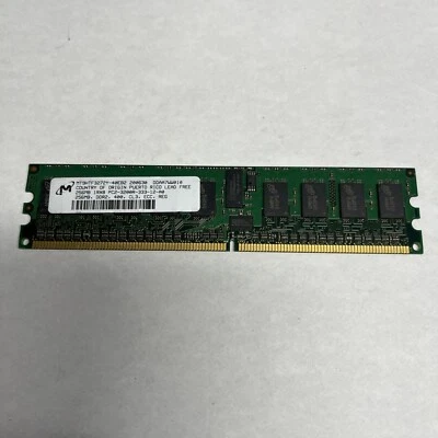 DELL 4D554 RAID RAM 256MB PC2-3200R PowerEdge 1850 2800 2850 MT9HTF3272Y-40EB2 - Image 1 of 3