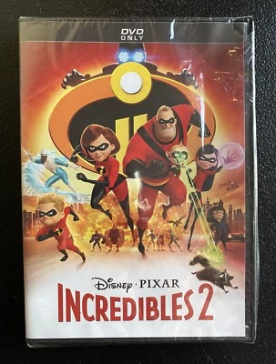 Disney • Pixar THE INCREDIBLES 2 DVD NEW! - Image 1 of 2