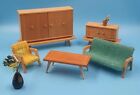 Paul Hübsch Salon Dom dla lalek Domek dla lalek Drewniany fotel lata 60. rok