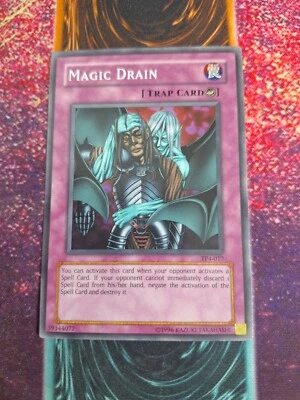 Yu-Gi-Oh! Magic Drain TP4-017 Common Unlimited Near Mint - Image 1 of 4