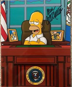 DAN CASTELLANETA STIMME VON HOMER SIMPSON SIGNIERT PRÄSIDENT 8 X 10 DIE SIMPSONS COA - Bild 1 von 1