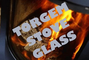 TORGEM REPLACEMENT STOVE GLASS A, B, C HIGH DEFINITION SCHOTT ROBAX STOVE GLASS - Picture 1 of 5