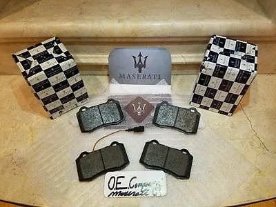 Maserati GHIBLI SQ4 Quattroporte GranTurismo O.E REAR Brake Pads! 2007-2025 NEW! - Image 1 of 4
