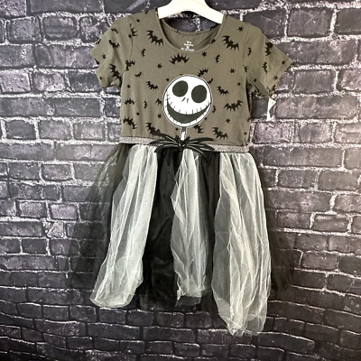Nightmare Before Christmas Girl's X-Large 14 Disney Short Sleeve Tulle Dress - Image 1 of 4