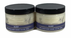 2 Aromatherapy Sleep Chamomile Bergamot Body Scrub 12.5 oz. New Bath & Body Work - Picture 1 of 2