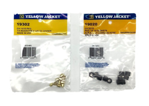 19302 Yellow Jacket Depressors + 19020 Yellow Jacket Gaskets MADE IN THE USA