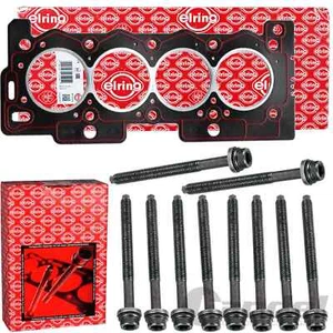 ELRING ZYLINDERKOPFDICHTUNG + SCHRAUBEN passend für 1.1/1.4 CITROEN PEUGEOT FIAT - Afbeelding 1 van 3