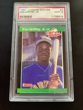 KEN GRIFFEY JR - 1989 Donruss The Rookies #3 ***PSA 9*** Rookie RC Mint