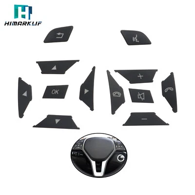 Steering Wheel Control Panel Trim Cover for 2011-2016 Mercedes-Benz SLK200 - Image 1 of 4