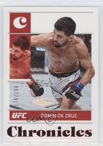 2022 Panini Chronicles UFC Red /199 Dominick Cruz #24