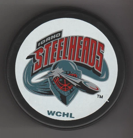 Idaho Steelheads WL Leasure Development WCHL Hockey Puck Huber Broker SuiteBoise Cover