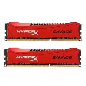 Kingston HyperX Savage 8GB Kit 2x 4GB DDR3 1600MHz PC3-12800U Desktop Memory PC - Picture 1 of 9