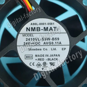 1PS New For FANUC 2410VL-S5W-B59 24V 0.11A A90L-0001-0581 NMB Fan - Picture 1 of 5