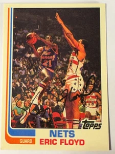 1992-93 Topps Archives NBA Basketball Card New Jersey Nets Eric Floyd - Bild 1 von 1