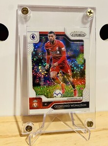 Georginio Wijnaldum 19/20 PANINI Prizm White Sparkle 11/15 Super RARE 🔥