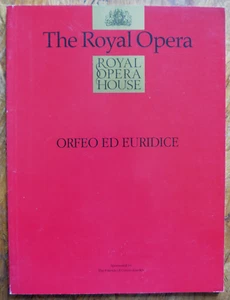 Royal Opera House Programme ORFEO ED EURIDICE 1991 - Picture 1 of 2