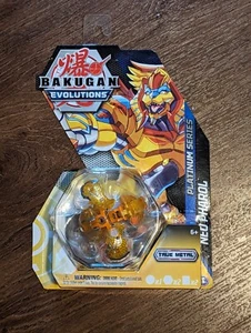 BAKUGAN EVOLUTIONS PLATINUM SERIES TRUE METAL - GOLD NEO PHAROL - NEW! - Picture 1 of 2