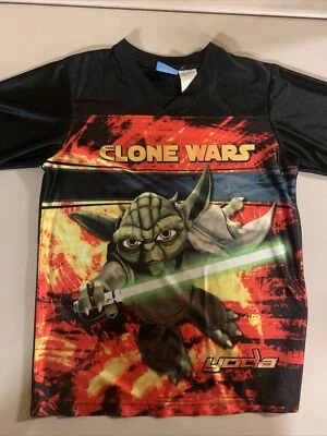 Star Wars The Clone Wars Yoda 08 shirt Youth Large #303 - Image 1 of 4