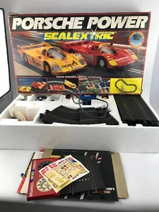 Vintage Scalextric Porsche Power Racing set C540 Boxed Tested CAR MISSING - Bild 1 von 17