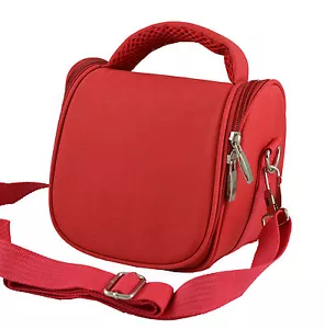 AR2 Red Camera Case Bag for Fuji S8650 S4000 S4050 S4530 S4800 S6800 S8400 S8500 - Picture 1 of 6