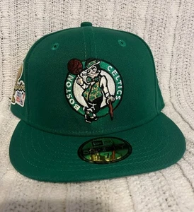 New Era Boston Celtics Kelly Green 59Fifty 2023-24 NBA Champions Mütze Fitted 7 - Bild 1 von 6