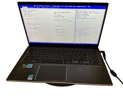 Ноутбук ASUS Q536F-Intel i7-8565U@1,80 ГГц 16 ГБ DDR4 Ram без SSD/HDD/OS *как есть** - Изображение 1 из 4