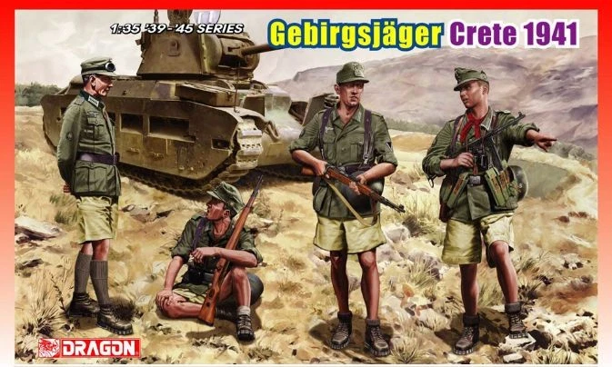 GEBIRGSJAGERS CRETE 1941 KIT 1:35 - Immagine 1 di 1