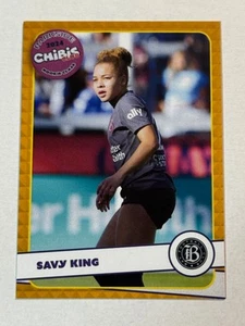 2024 Parkside NWSL Chibis Gold Savy King RC /5 - Picture 1 of 2