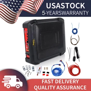 GSD812B 12-Inch Low-Profile Active Amplified Subwoofer System 1000W Compact Slim - Picture 1 of 15