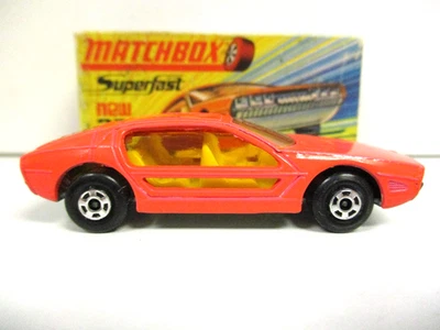 MATCHBOX SUPERFAST # 20 - LAMBORGHINI MARZAL (PINK / SALMON)  1/64 DIECAST - BOX - Image 1 of 4