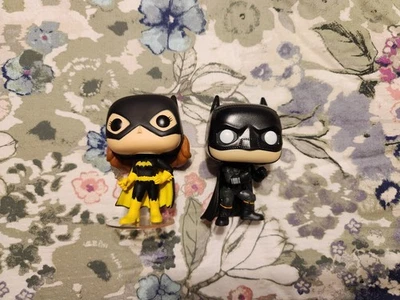 Funko Pop! Vinyl: DC Super Heroes Batgirl and Batman Out of Box - Image 1 of 2