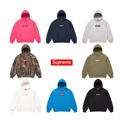 Sudadera con capucha Supreme Box Logo FW25 Foto 1 de 2