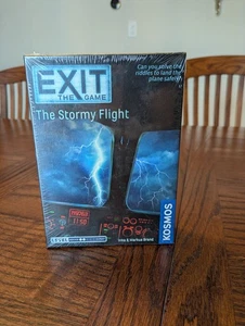 NIS - Exit the Game: The Stormy Flight Escape Room Adventure by Kosmos SEALED - Picture 1 of 3