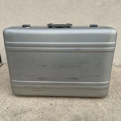 Zero Halliburton 26x18x9” Aluminum Suitcase Combo Lock - Image 1 of 4