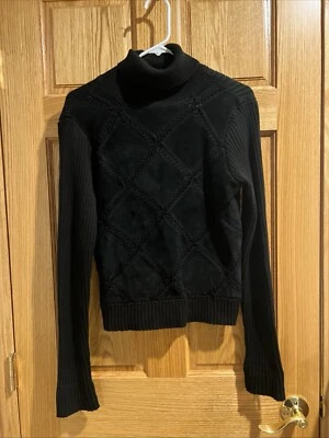  De colección Lauren Hansen Gamuza Patrón Diamante Delantero, Trasero y Mangas Algodón/Acrílico Foto 1 de 4