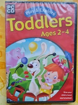 Toddlers (play and Explore) PC CD for age 2-4 New - Image 1 of 3