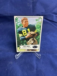 Tarjeta de fútbol americano Bowman 1954 #108 Elbie Nickel-Pittsburg Steelers bonito relleno... - Imagen 1 de 8