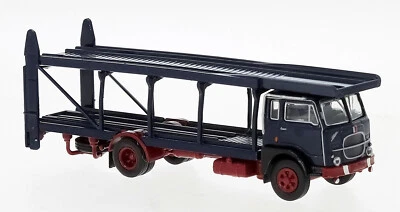 BREKINA 58485 FIAT 640 CAMION BISARCA BLU SCALA H0 270928 - Immagine 1 di 2