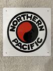 Northern Pacific Railway - Northern Pacific Railroad Metal Sign New 8"x 8"