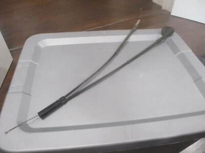 NOS Yamaha OEM Throttle Cable 2 1974 DT360 DT250 438-26312-01 - Image 1 of 3