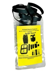 Bandas tácticas de goma Ranger Bands® 12 XX LG de alta tensión EPDM supervivencia EE. UU. - Imagen 1 de 7