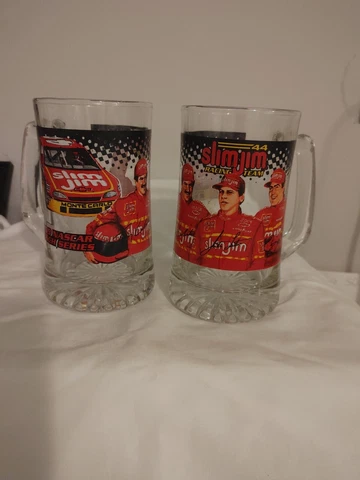 1999 Nascar Busch Series SLIM JIM Racing Team #44 Beer Glass Terry Bobby Labonte Cover